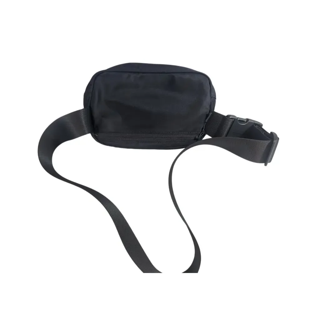 Lululemon Black Belt Bag /‎ Crossbody Pouch Adjustable Strap Nylon